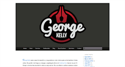 Desktop Screenshot of georgekellyfiction.com